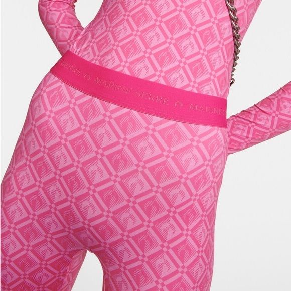 Marine Serre Set Pink - Picture 2 of 9